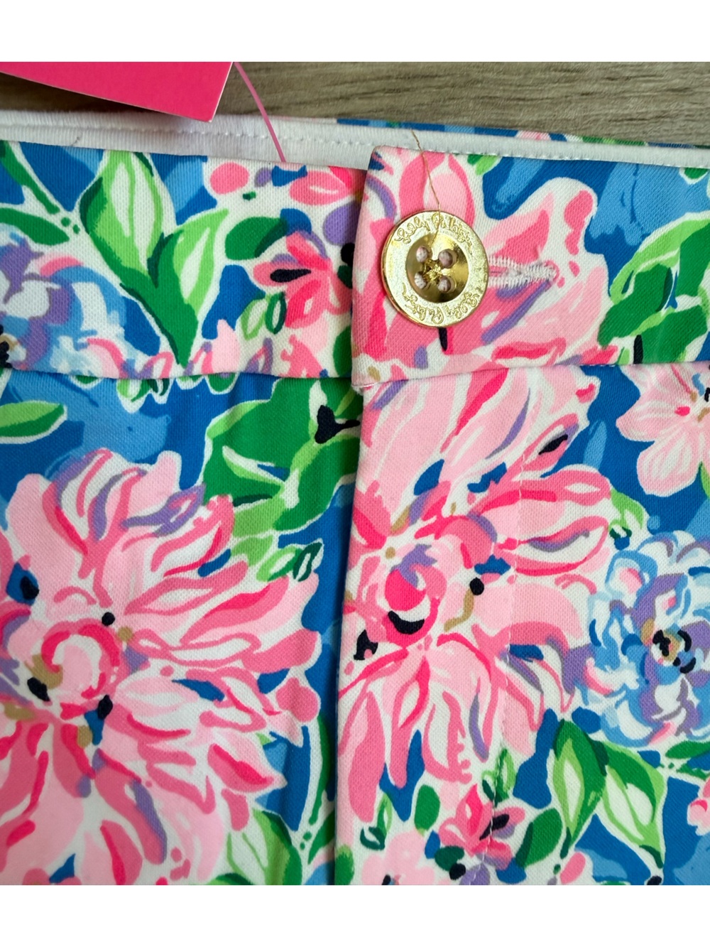 New Lilly Pulitzer Colette Knit Skort Spring In Your Step Floral Womens 8 Golf - Picture 2 of 6